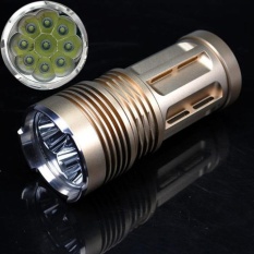 10000 LM 9x XM-L T6 LED 18650 Tactical Flashlight Torch Hunting Lamp Ligh - intl