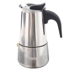 100 Ml Pembuat Kopi Anti Karat Pot Di Atas Kompor Pemasak (Internasional)-Internasional