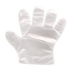 100 Pcs/set Ramah Sekali Pakai Sarung Tangan ONE-off Plastik Sarung Tangan untuk Makanan/Pembersih/memasak Dapur Aksesoris-Intl