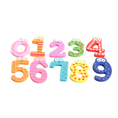 10 Pcs Lucu Signifikan Kayu Magnet Kulkas Stiker Hewan