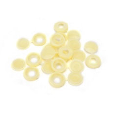 10 Pcs Berengsel Penutup Sekrup Plastik Lipat Snap Caps untuk Review Mobil Rumah Furniture Dekorasi Krim Warna-Intl