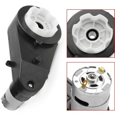 12 Volt 10000 Rpm Motor Listrik Gearbox FR Ride On Bike Mainan Mobil Spare Parts-Intl