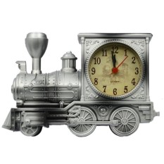 120-SZ Antik Retro Kereta Gaya Siswa Jam Alarm Meja Desktimeclockcool Model Kereta Rumah Kantor Shelf Decorationnoveltybir-Internasional