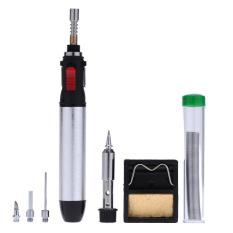 12 Ml Besi Solder Gas 7-In-1 Pengelasan Tanpa Kabel Kit Penerang Perbaikan Alat HT-1934K