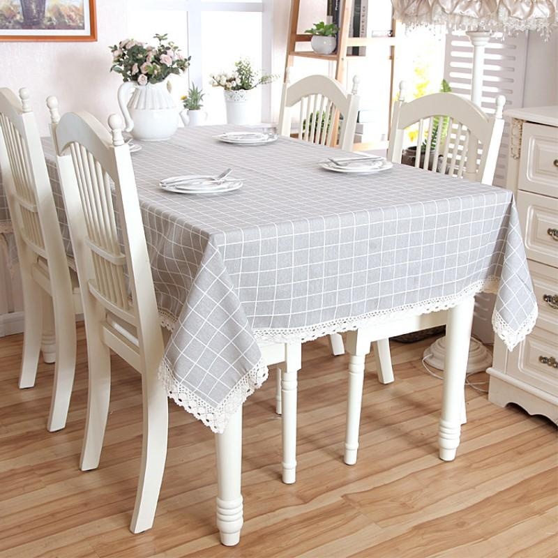 140*140 Cm Kisi Meja Katun Linen Fashion Kotak-kotak Taplak Meja Hotel Party Meja Makan Rumah Cover- INTL 140*140 Cm Kisi Meja Katun Linen Fashion Kotak-kotak Taplak Meja Hotel Party Meja Makan Rumah Cover- INTL
