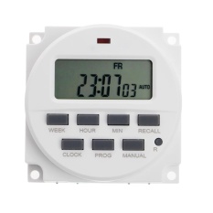 15.98 Inch LCD Digital Timer 220 V AC 7 Hari Programmable Time Switch TM618N-2-Intl