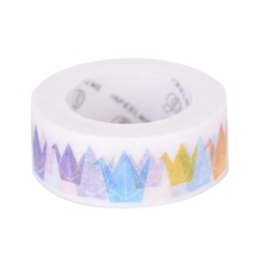 1.5 Cm X 7 M Lucu Cantik Bunga Masking Pita Washi Dekoratif Plester Perekat Decor Decora Diy Scrapbooking Label Stiker Stationery Kertas Crane- INTL