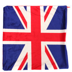 16 ''Us Inggris Bendera Nasional Bantal Case Sarung Bantal Tas Tempat Tidur Sofa Rumah Xmas Dekorasi-Intl