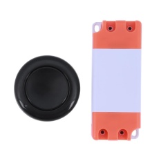 Uebfashion 1CH DC15-120V/AC85-250V Nirkabel Pengendali Jarak Jauh Receiver Switch (Hitam)-315 MHZ-Internasional