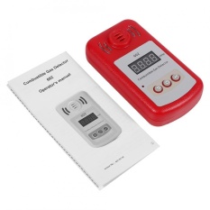 1 PC 300-10000PPM Terbakar Sinar Matahari Gas Metana Alam Leak Detector dengan Suara Alarm & Cahaya Flash-Intl
