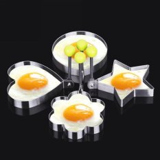 1 Buah Dapur Stainless Steel Cetakan Pancake Cetakan Ring Bulat Telur Goreng Masak Pembentuk