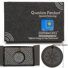 1 Pcs Quantum Pendant Kalung Scalar Orgon Energi NEG Ion EMF Perlindungan Set-Intl
