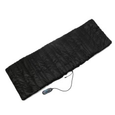 2 IN 1 9 Motor Massaging Back Massage Seat Pad Neck Massager Chair Cushion Car A - intl