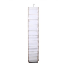 20 Pocket Organizer Penyimpanan Ruang Saver Rack Wall Hanging Storage Bag-Intl