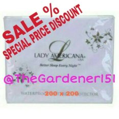 200x200 Pelindung Kasur Matras Protector Lady Americana Waterproof Matrress Mattras Anti Air 200