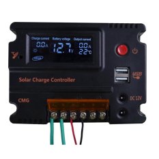 20A LCD Panel Surya Pengatur Daya Kontrol-Intl