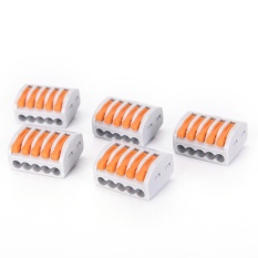 20 pcs PCT-415 5 Pin Universal Compact Wire Konektor Kabel Konduktor Terminal-Intl
