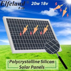 20 W 18 V Energi + Tenaga Surya Panel Surya Trickle Pengisi Daya Perahu Motor Caravan-Internasional