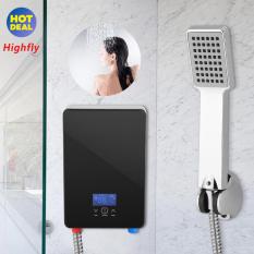 220V 6500W Tankless Instant Electric Hot Water Heater for Home Bathroom Shower - intl