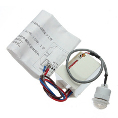 220 V PIR Sensor gerak detektor untuk 12 V DC pengatur relai otomotif kafilah Alarm - Internasional