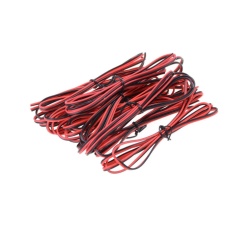 22AWG, 2 Pin Merah Hitam Kabel, PVC Fillers Kema TUV Sertifikat, 22 AWG Kabel Listrik, LED Kabel, DIY Hubungkan 2 M/4 M-Intl