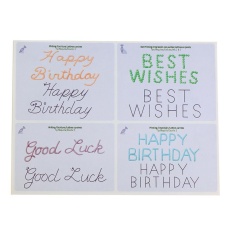 23 Pcs/set Cake Icing Piping DIY Berlatih Menggambar Board Template Paper-Intl