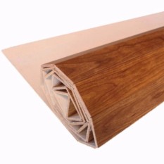 260cm x 350cm Wood Carpet / Karpet Kayu Alas Lantai Tikar Plywood Kertas Home Decor Furniture Rug Mat Kalimantan Oleh Oleh - Coklat