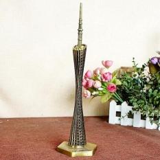 24 Cm Tinggi Logam Model Guangzhou Canton Tower-Intl