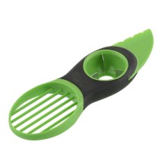 3-In-1 Alpukat Slicer Perpecahan Irisan Tajam Pitter Peeler Kitchen Gadget Tool TOP-Intl