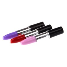 3 In 1 Lipstik Bentuk Ballpoint Pen Cute Dame Favorit Kantor Set Peralatan Tulis-Intl