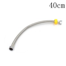 304 stainless steel bellows water heater hose toilet hose corrugated pipe and cold plumbing hose pipe 4cm - intl
