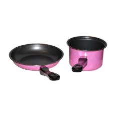 354 Maspion Pastela Set Panci Susu 14 cm + Fry pan 20 cm