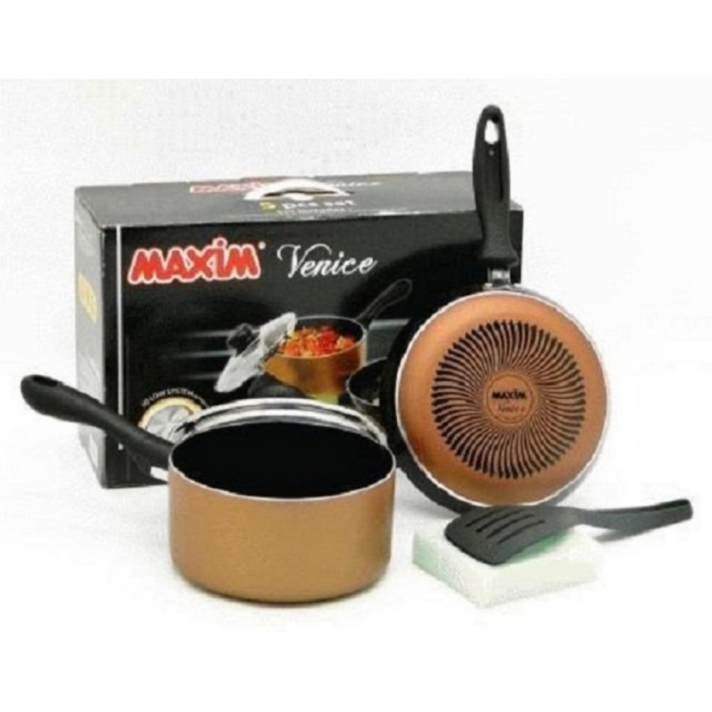 354  Maxim Wajan Venice Set - Teflon  