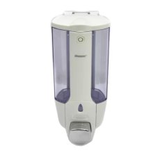 380ml KRISBOW Tempat Sabun Cair Shampo Single Soap Dispenser Tempel Dinding Gantung