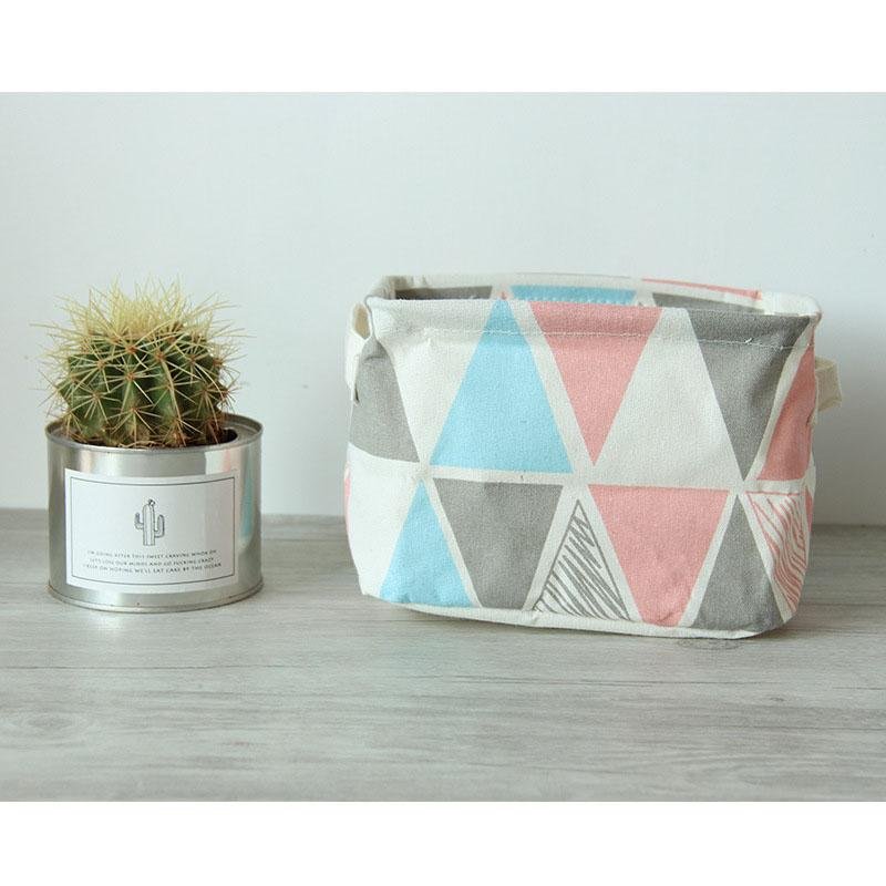 3 Pcs/lot Katun Linen Keranjang Penyimpanan Desktop Kosmetik Kotak Penyimpanan Tahan Lama Rumah Kantor Penyimpanan Bins Binatu Keranjang Makeup Organizer 20X16x14 Cm-Intl 3 Pcs/lot Katun Linen Keranjang Penyimpanan Desktop Kosmetik Kotak Penyimpanan Tahan Lama Rumah Kantor Penyimpanan Bins Binatu Keranjang Makeup Organizer 20X16x14 Cm-Intl