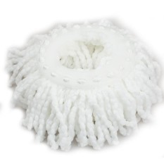 4 Penggantian Microfiber Mophead Isi Ulang untuk Badai 360 ° Pel Ajaib Dapat Berputar Kepala 460257-Intl