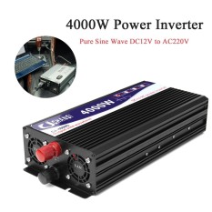 4000 W Mobil Kendaraan Power Inverter Sine Wave 12 V DC untuk 220 V AC Transmitter-Intl