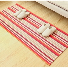 45X70 Cm Kamar Mandi Karpet & Karpet Mesin Cuci Rumah Air Heated Anti-slip Front Door Mat Woven Karpet Sepatu Pad Jendela Jepang Pad-Intl