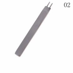 4mm Kerajinan Kulit Leathercraft Lubang Jahitan Alat Pukulan 1-6 Lubang Tangan Alat 4mm Jenis