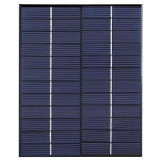 5.2 W 12 V Panel Surya Silikon Polikristal Modul untuk DIY Pengisi Daya Baterai Sumber Daya Listrik-Internasional