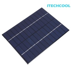 5.2 W 12 V Tenaga Surya Panel Pengisi Daya Baterai Panel untuk Sistem Pencahayaan Rumah-Internasional