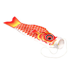 55 Cm Ikan Gurame Jepang Windsock Bendera Ikan Koi Ikan Layaran Pita Angin Warna Baru Merah BARU-Internasional