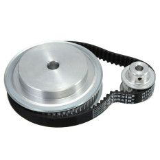 5 M Timing Pulley Belt Set Kit Peredam Rasio 3:1 For Alat Mesin Grafir CNC