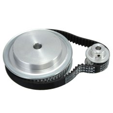 5 M Timing Pulley Belt Set Kit Peredam Rasio 3:1 untuk Alat Mesin Grafir CNC (Intl) BARU-Internasional