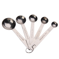 5 Buah Stainless Steel Meja Kopi Halus Teh Sendok Ukur Alat Dapur