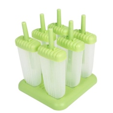 6 Grid Freezer Ice Cream Ice Lolly Maker Pop Cetakan Es Loli Icebox Dapur-Internasional