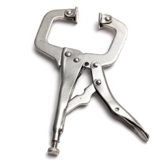 6 Pcs 6 Inch Locking Cepat C Clamp Baja Paduan Catok Pegangan Gegep Kayu Bulat Duri Pencari-Intl