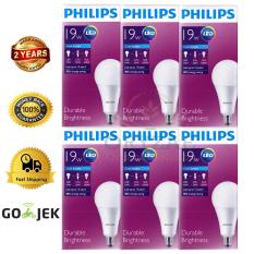 6pcs Lampu Bohlam LED Philips 19w/watt - 160watt Putih