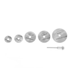 6 Pcs/set Mini Bundar HSS Gergaji Blades Alat Cutting Cakram untuk Cutoff Mesin-Internasional