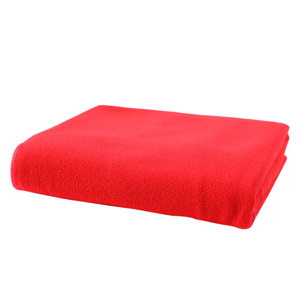 70X140 Cm Penyerap Microfiber Drying Bath Handuk Handuk Sarung Tangan Shower Merah HPX